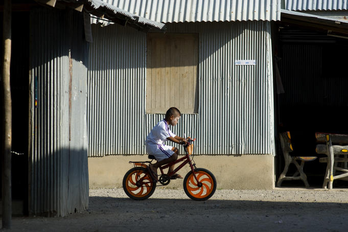 タイの爆走自転車