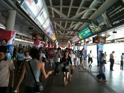 サイアム駅のホーム