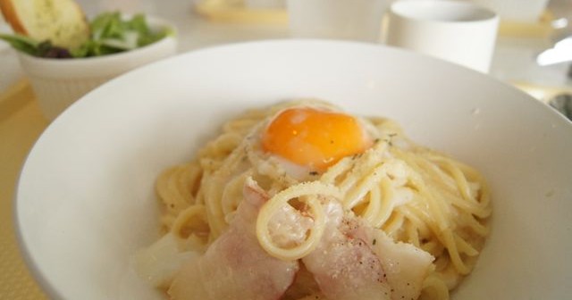 和風カルボナーラー