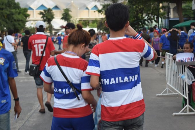 サッカーの「代表熱」が高まっているタイ