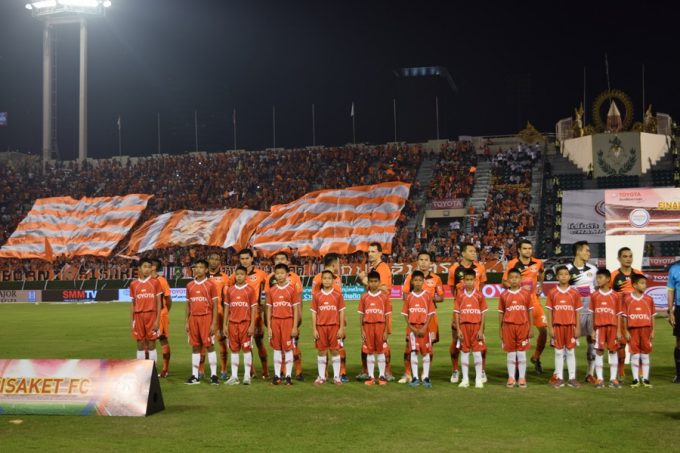  王者を相手に大健闘を見せたシーサケットFC　（C）Tatsunari Honda