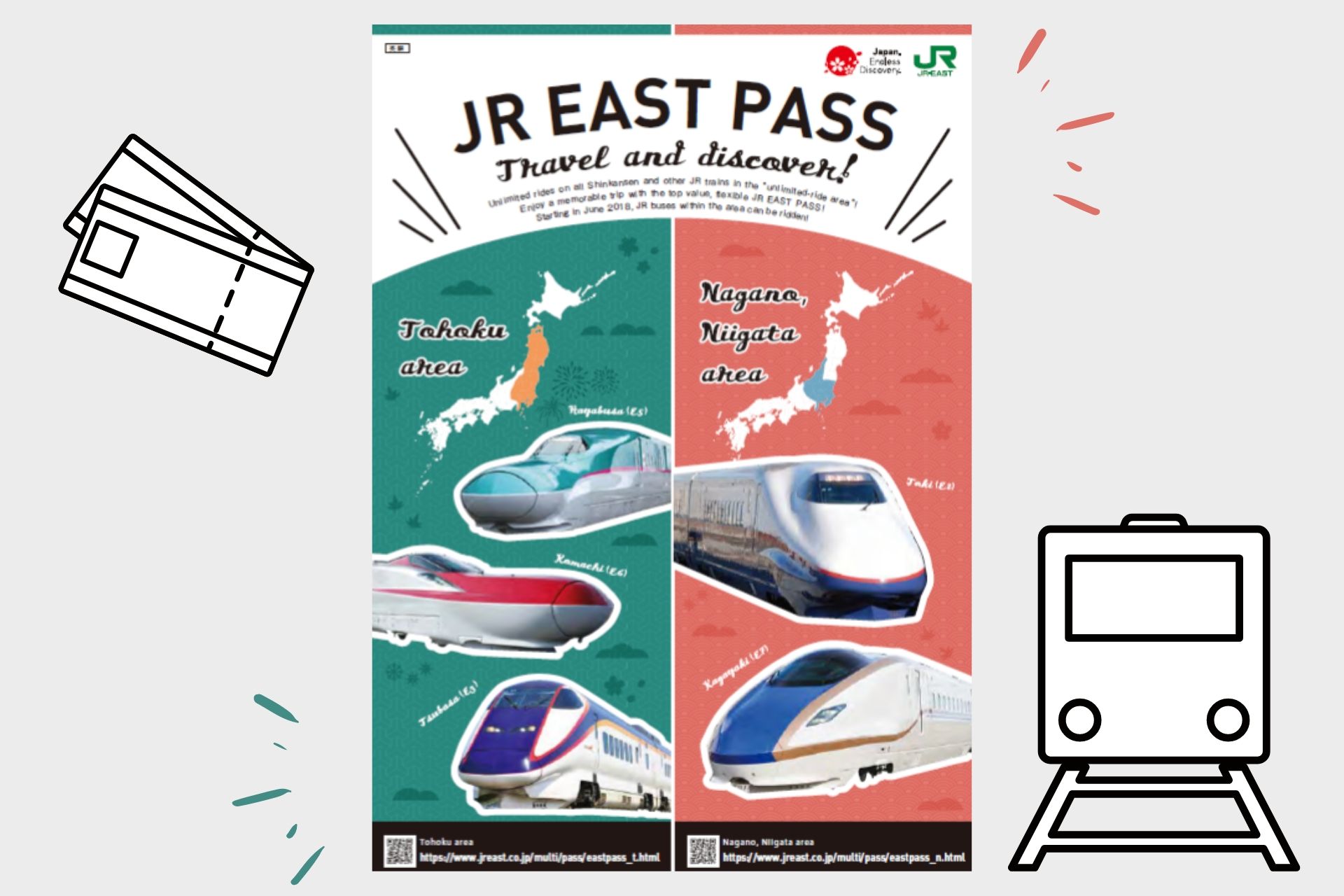 JR East Pass (Tohoku Area)