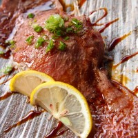 近江牛のカルパッチョ