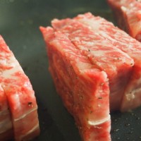 松永牛のステーキ
